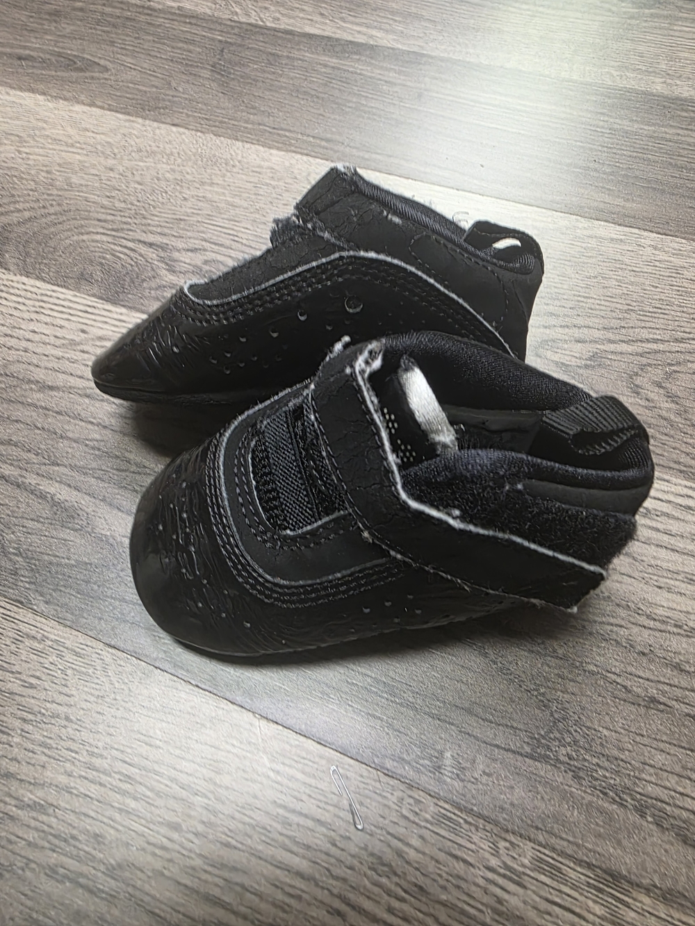 Jordan Toddler Black Velcro Trainer Sneakers